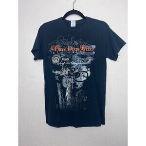 Three Days Grace Human Tour 2015 Short Sleeve Band T-Shirt Size Small